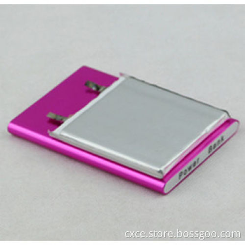 Credit Card Power Bank, 2600mAh, Metal Cover, PB36, 93x61x7.4mm